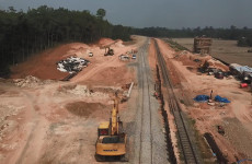 Pembangunan Double Track, Sumatera Selatan